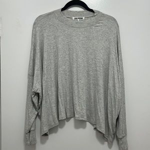 Oversized, Gray long sleeve